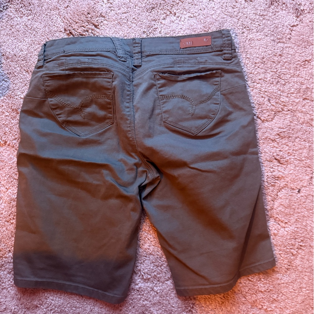 YMI Women's Olive Jean Shorts